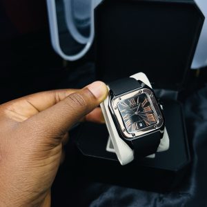 Rebirth Male face rubber watch with day and date!