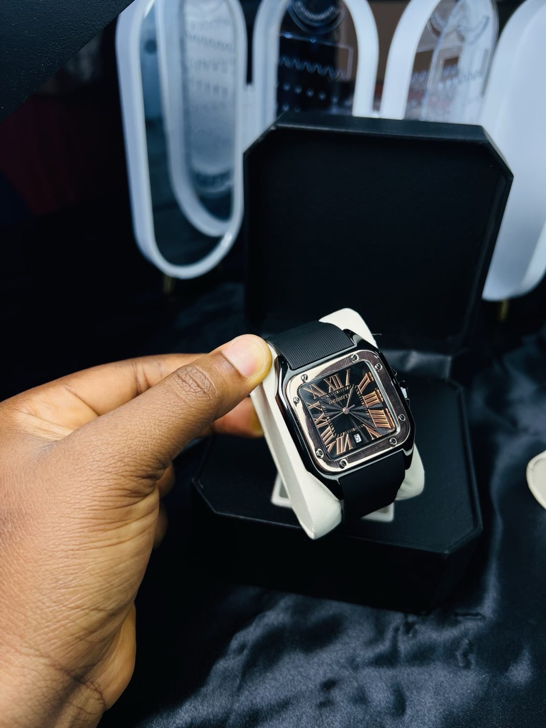 Rebirth Male face rubber watch with day and date! - Image 3
