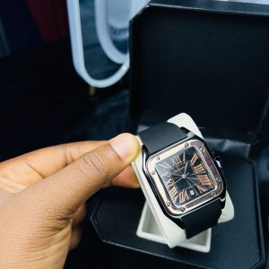 Rebirth Male face rubber watch with day and date!
