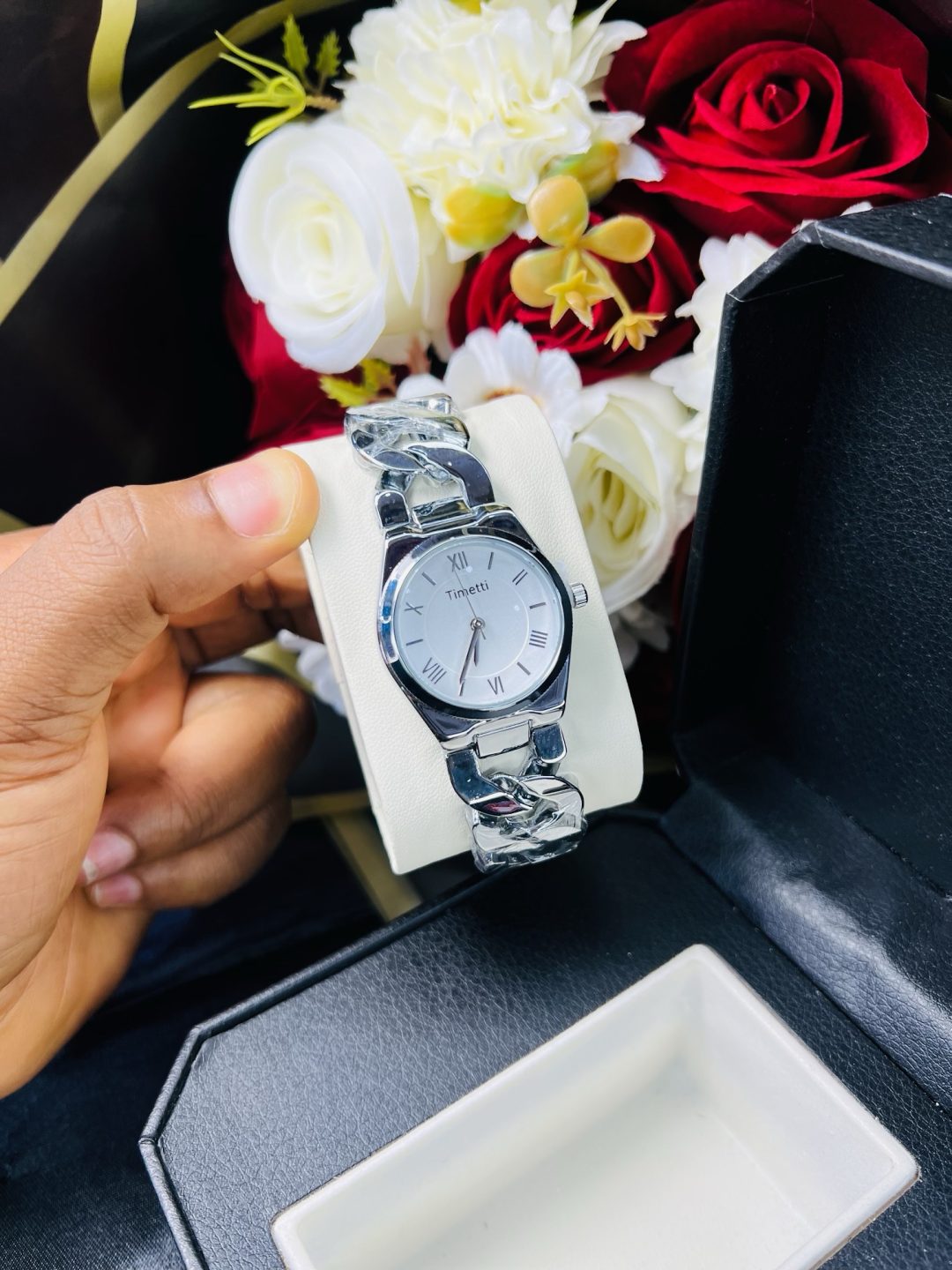 Rebirth silver Timetti watch - Image 2