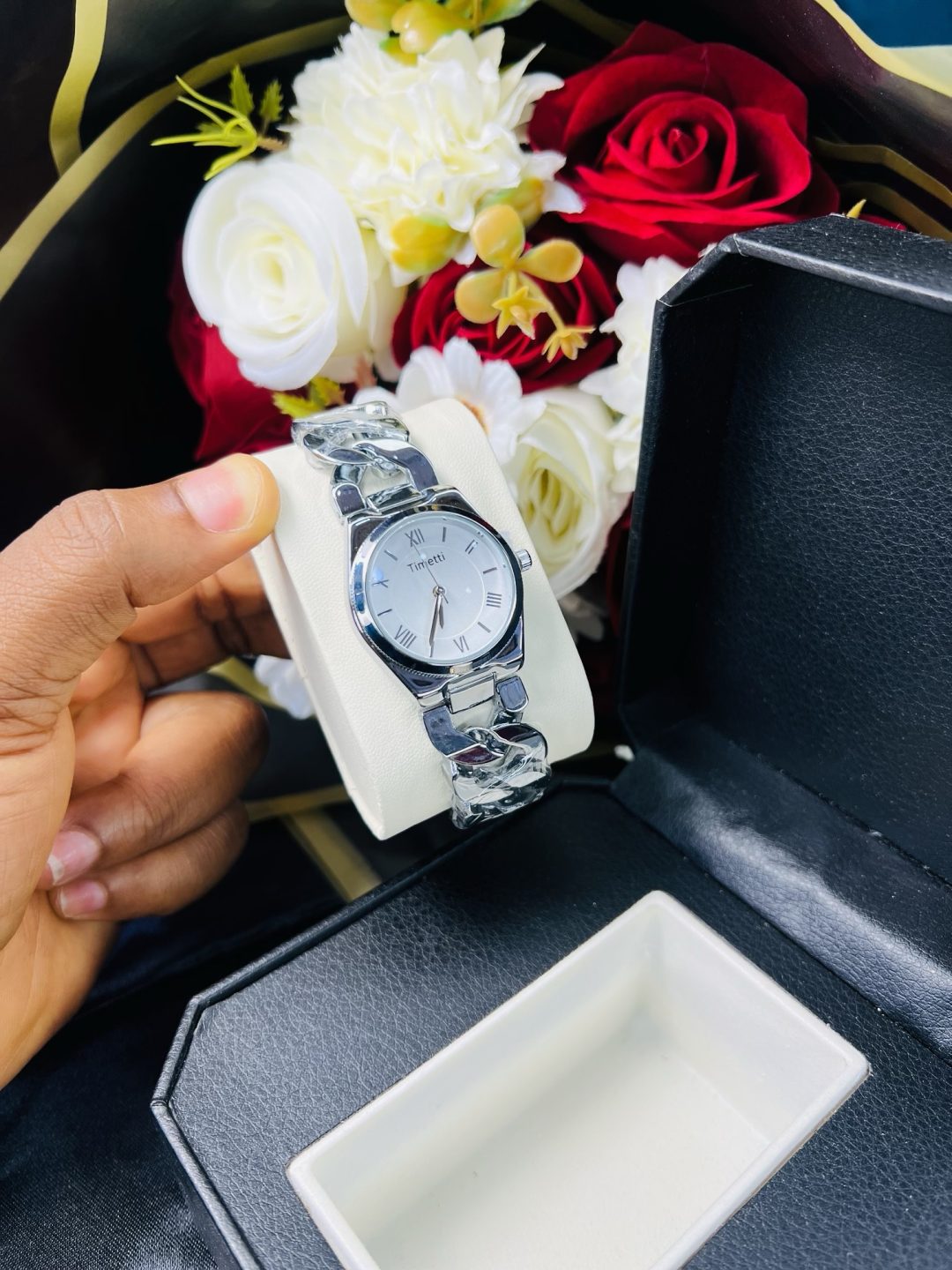 Rebirth silver Timetti watch - Image 3