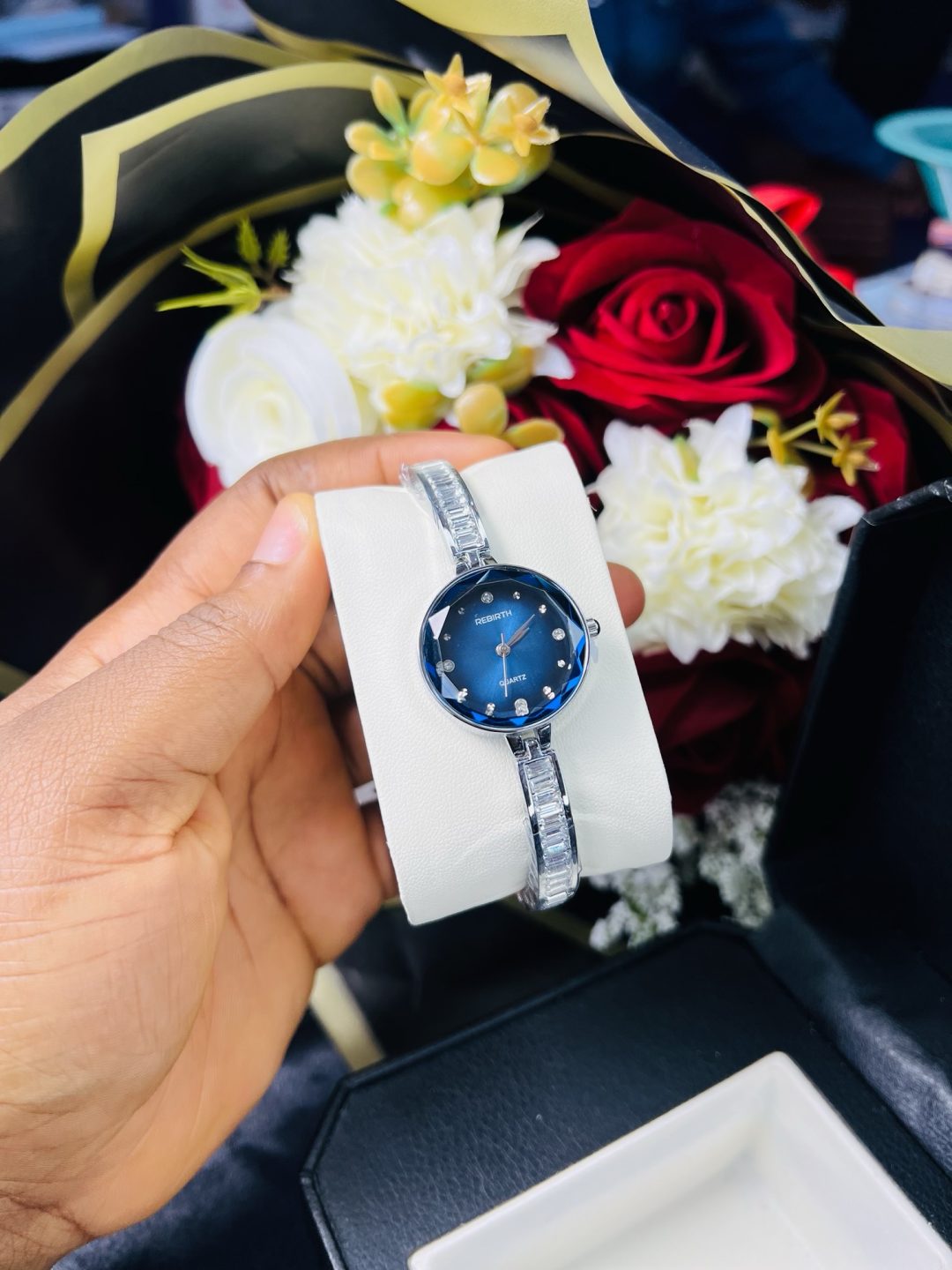 Rebirth silver ice holographic watch - Image 2