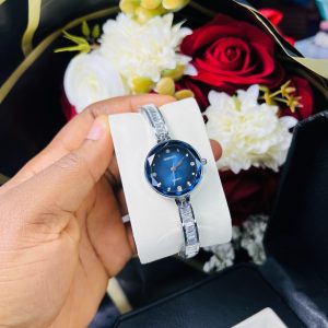 Rebirth silver ice holographic watch