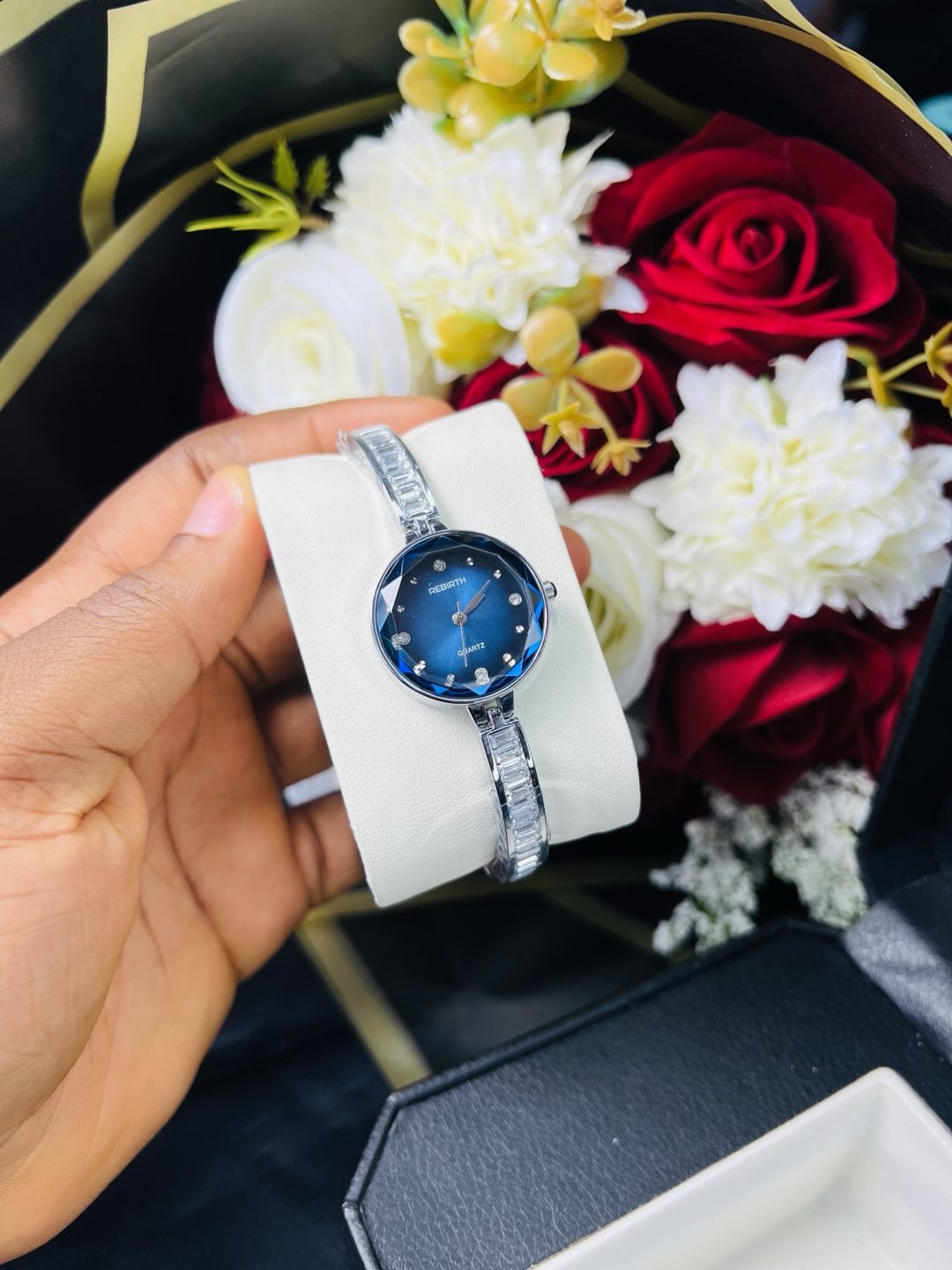Rebirth silver ice holographic watch - Image 3