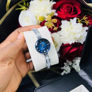 Rebirth silver ice holographic watch