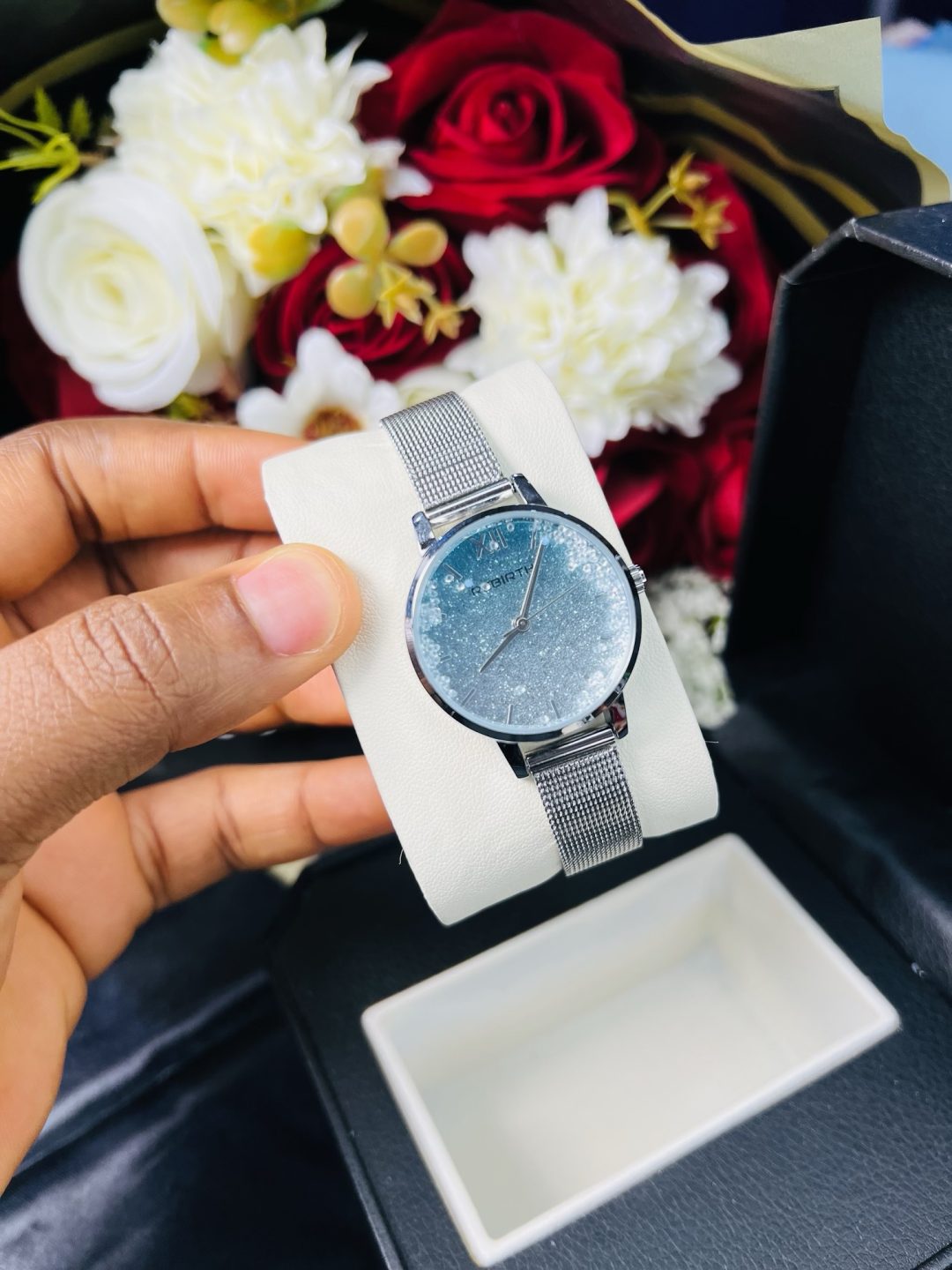 Rebirth light sea blue snow watch - Image 3