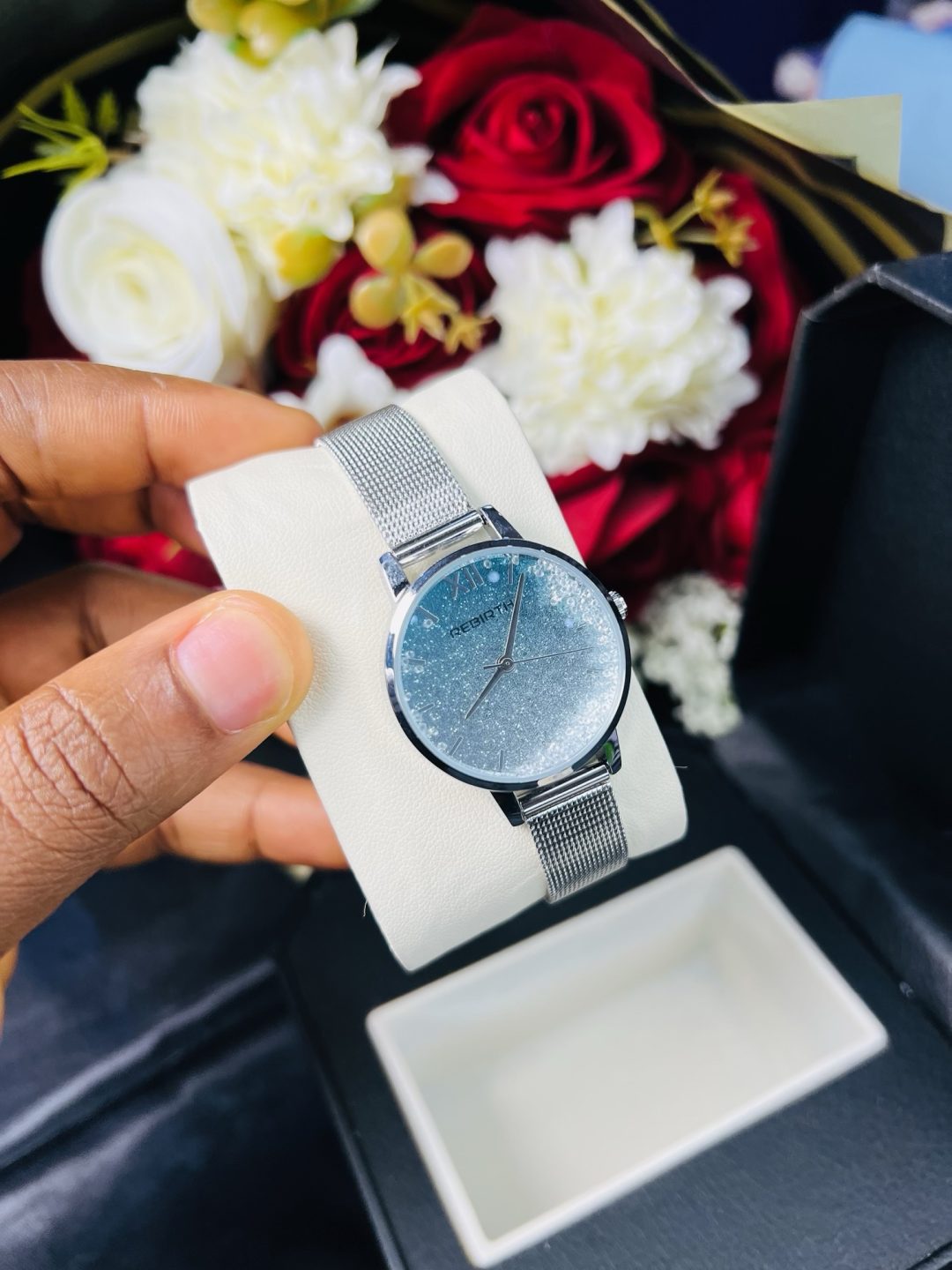 Rebirth light sea blue snow watch - Image 2