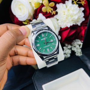 Rebirth green face male watch
