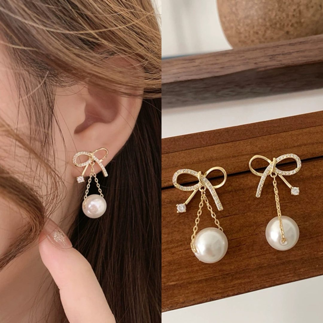 Korean statement earrings 002