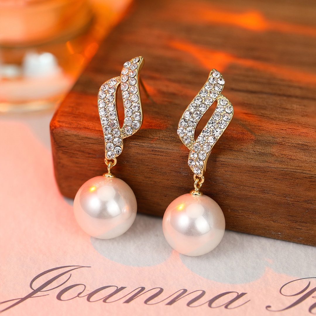 Korean statement earrings 009