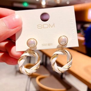 Korean statement earrings 007