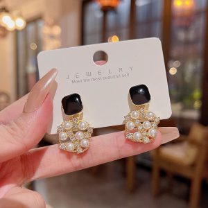 Korean statement earrings 006