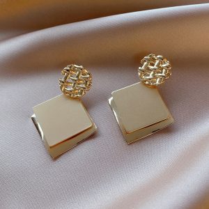 Korean statement earring 042