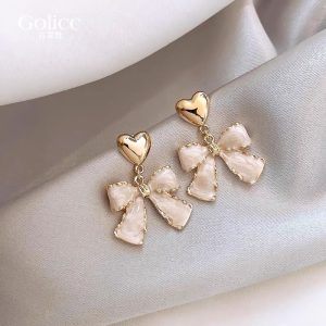 Korean statement earring 041