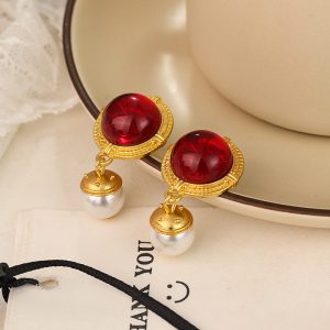 Korean statement earring 039