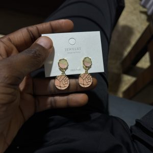 Korean statement earring 038
