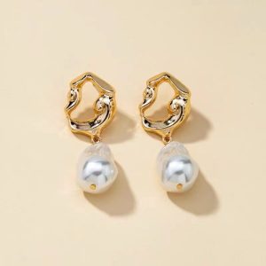 Korean statement earrings 025