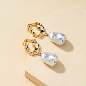 Korean statement earrings 025