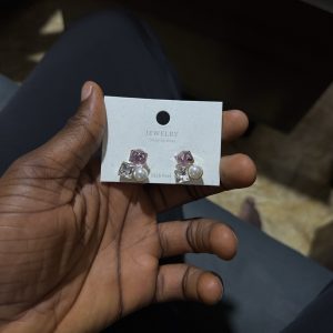 Korean statement earring 044