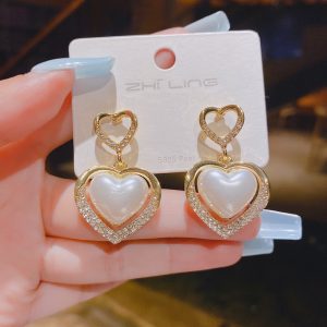 Korean statement earrings 017