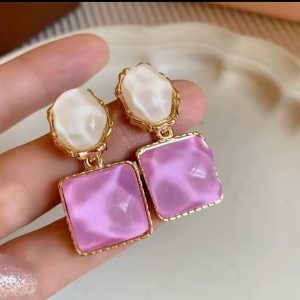 Korean statement earring 045