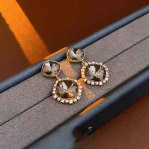 Korean statement earring 077
