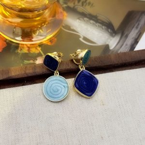 Korean statement earring 074