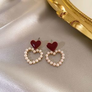 Korean statement earring 068