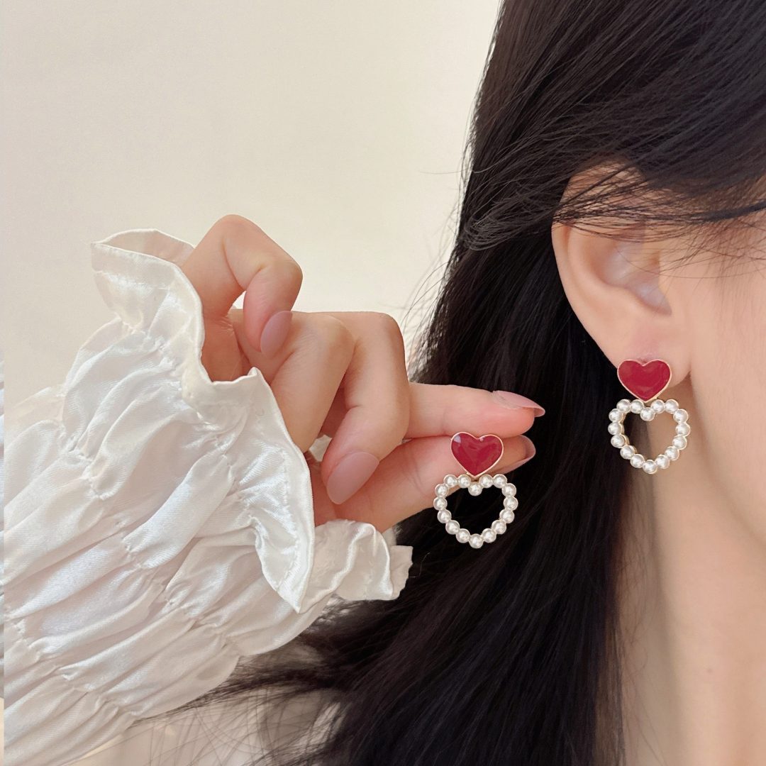 Korean statement earring 068