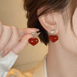 Korean statement earring 066