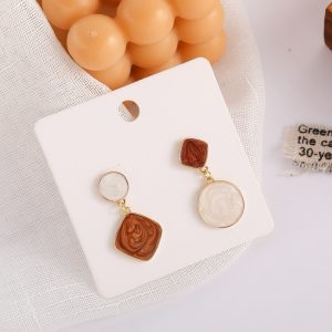 Korean statement earring 063