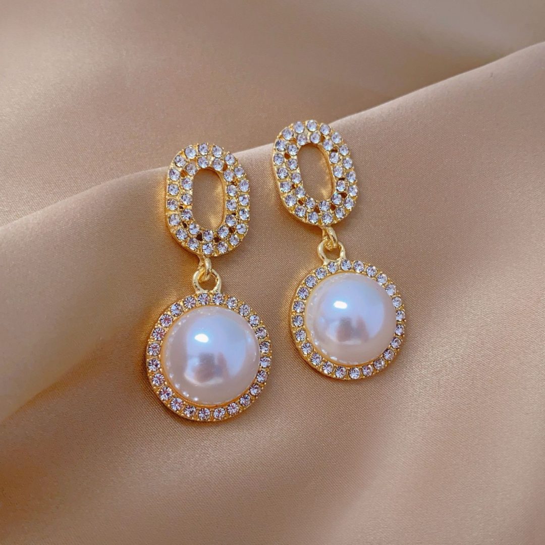 Korean statement earring 062