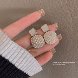 Korean statement earring 061