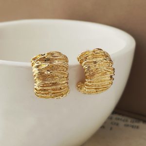 Korean statement earring 060
