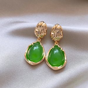 Korean statement earring 059