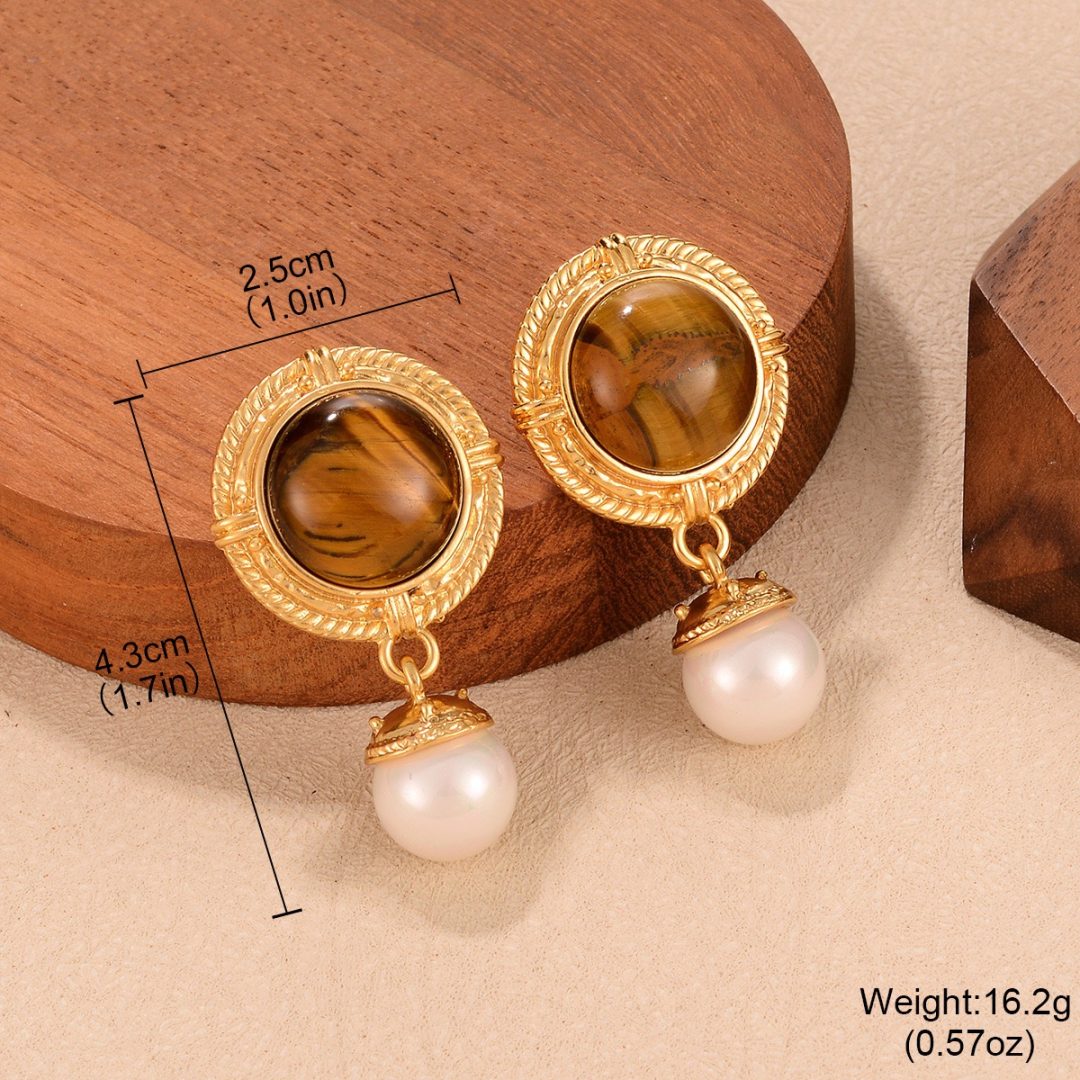Korean statement earring 055