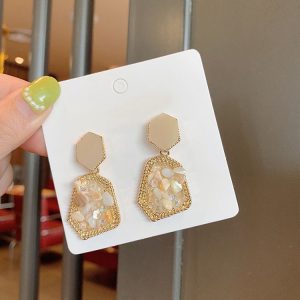 Korean statement earring 069