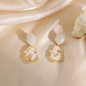 Korean statement earring 052