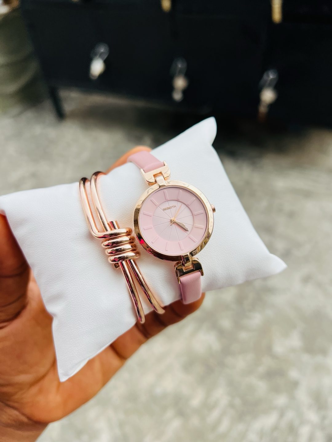 Rebirth rose gold combo with plastic box!