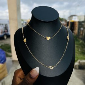 Butterfly steel waist chain