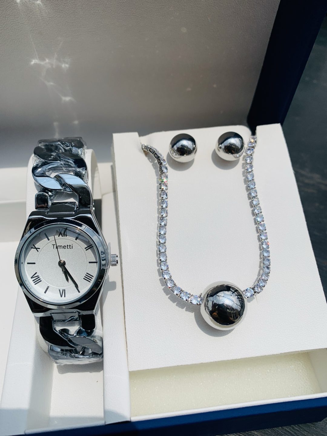Rebirth Timetti silver combo comes with paper box