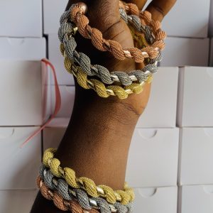 Amiga three toned bangle set 002