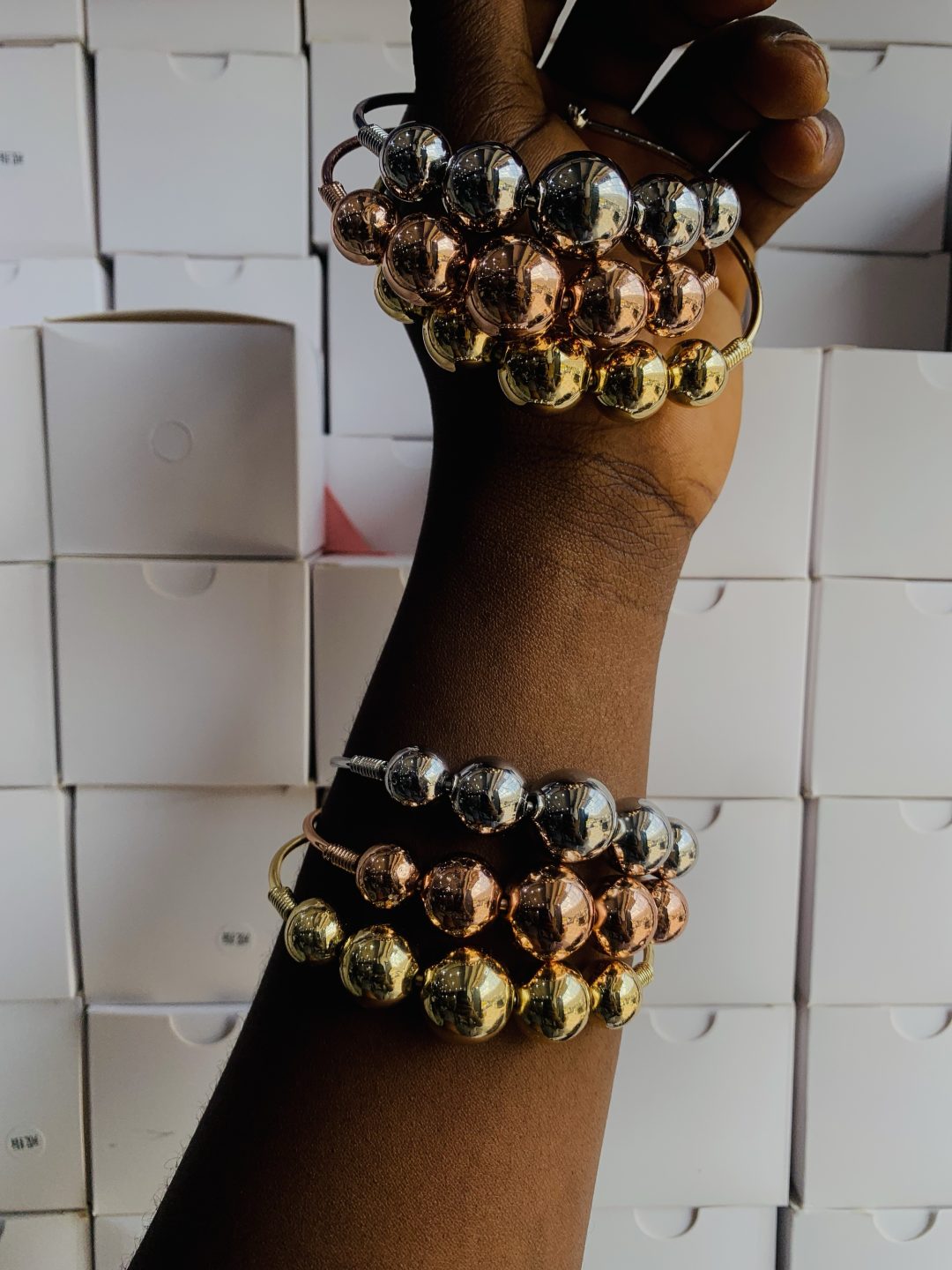Amiga Ball three Tone bangle 003 - Image 2