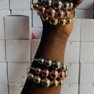 Amiga Ball three Tone bangle 003