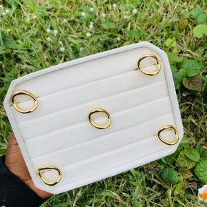 Stainless steel ring size (9) 003