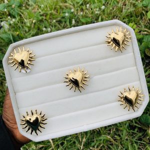 Stainless steel ring size(9) 004