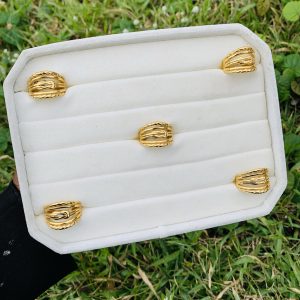 Stainless steel ring size (9) 005