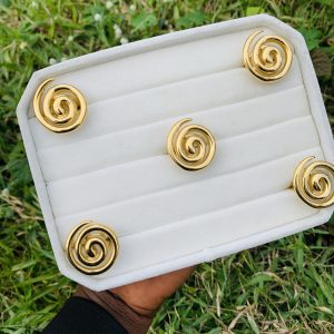 Stainless steel ring size 8 (006)