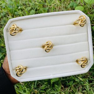 Stainless steel ring size (8) 008