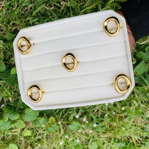 Stainless steel ring size(8) 022